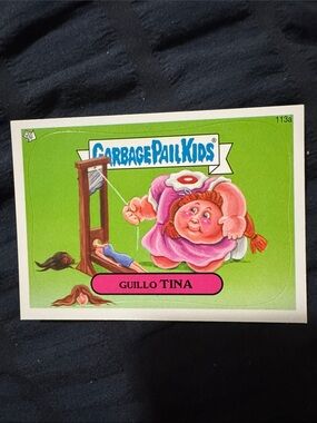 Garbage Pail Kids Guillo Tina
